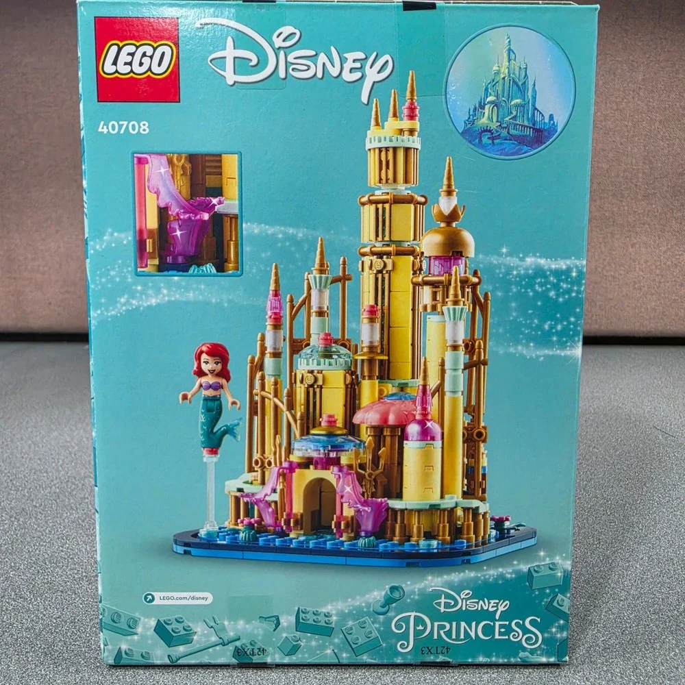 LEGO Mini Disney Ariel's Castle 40708 Kids New Little Mermaid 557pc